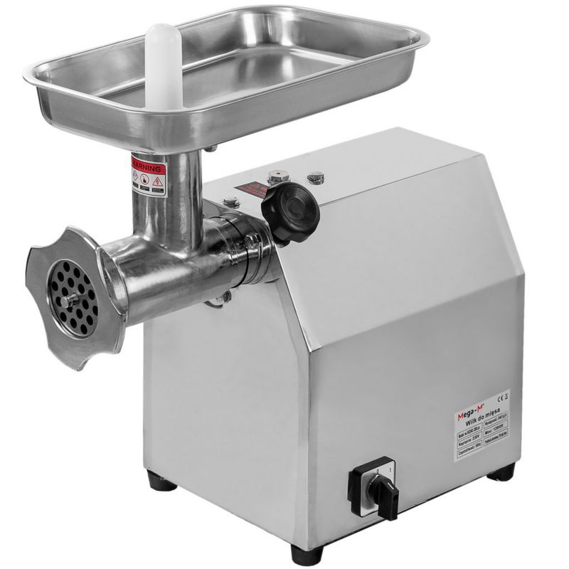 Maszynka do mielenia mięsa wilk Mega-M HO wydajność 240kg/h 1,2kW stal nierdzewna 1szt.