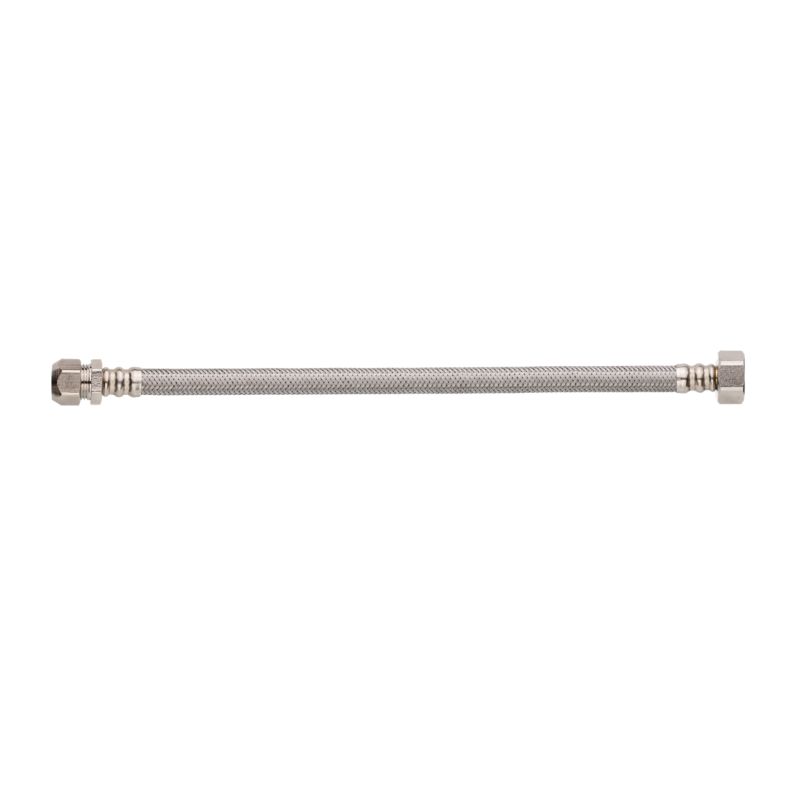 Wąż Wężyk Przyłączeniowy do Wody GW/GZ 3/8"x3/8" 40 cm Stalowy INVENA 1 szt.