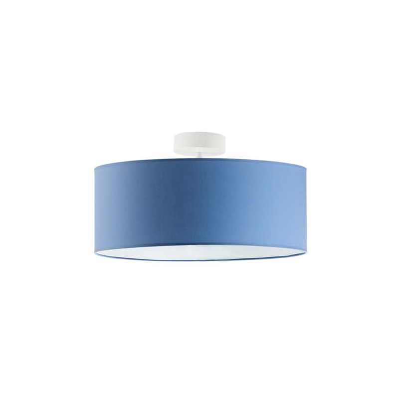 Lampa wisząca Volta Light Factory żyrandol plafon z abażurem stożek Niebieski BLUES 40cm 1szt.