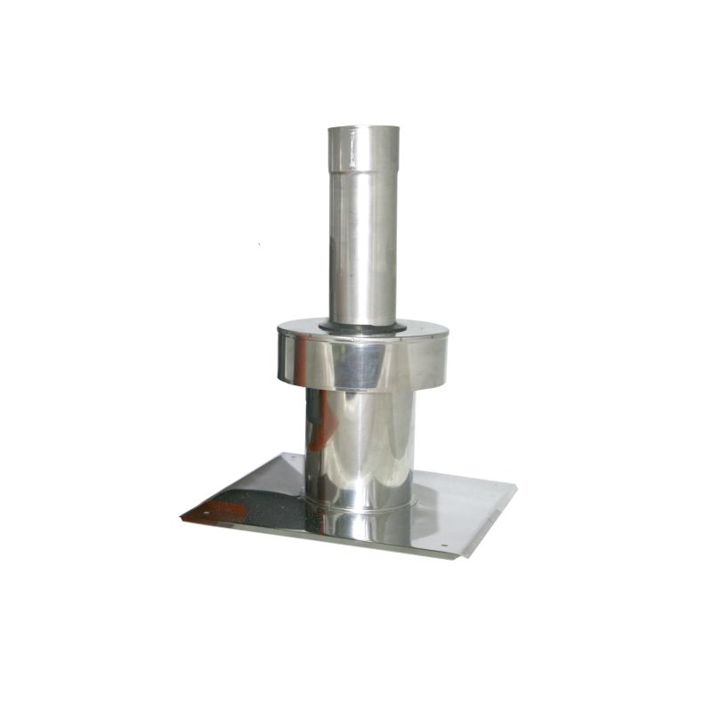 Zakończenie pionowe Spiroflex 80/125 nierdzewne