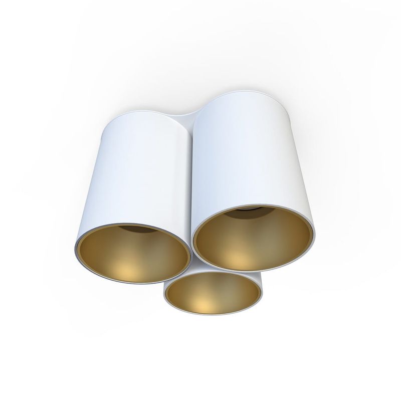 Oprawa sufitowa spot Nowodvorski Lighting Eye złoto-biały 3 x GU10 x 10W IP20 wym: 18 x 16,5 cm - 1 szt.