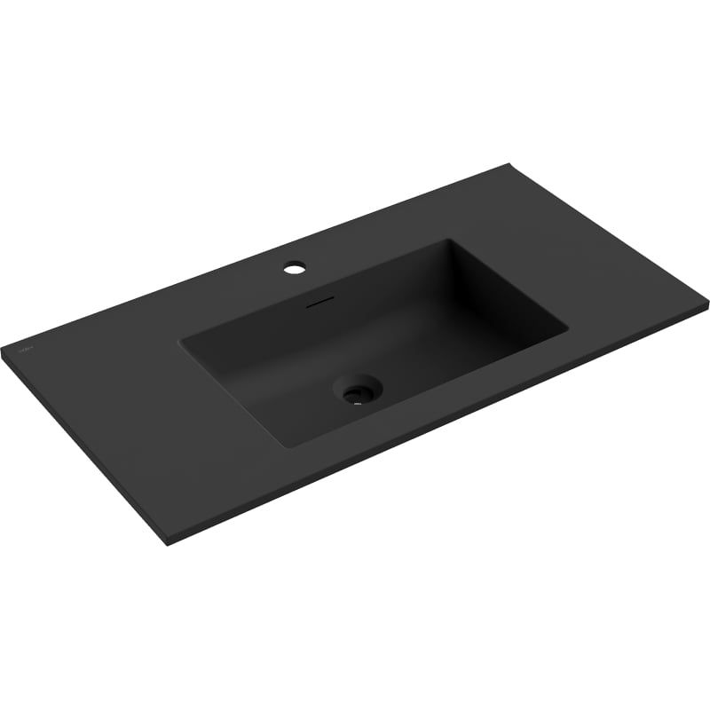 Umywalka wpuszczana Mexen Otis czarna 91x46,5 cm 1 szt.