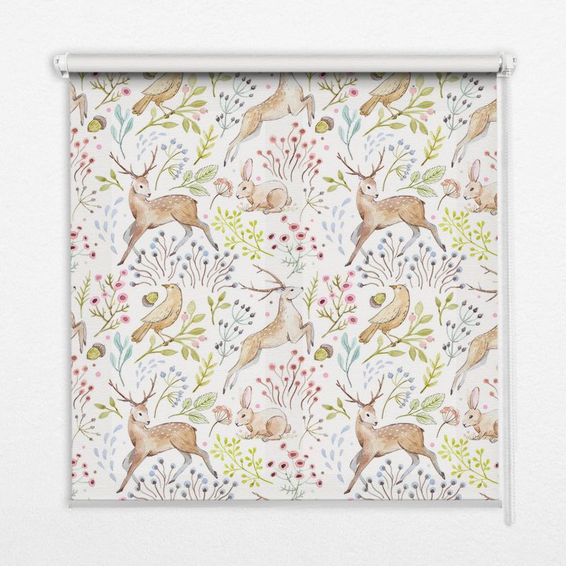Roleta Do Kuchni Tulup 150x140 cm Sarny I Jelenie Montaż do ściany/sufitu 1 szt.