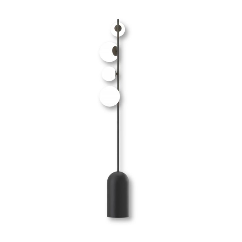 Lampa stojąca nowoczesna Emibig ETNO czarno-biała 4xG9x8W IP20 wym:140x15x15cm - 1 szt.