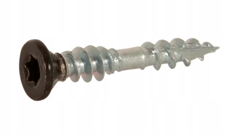 Wkręty do drewna, mebli, korpusów ESSVE 4,2x28mm CZARNY 250szt.