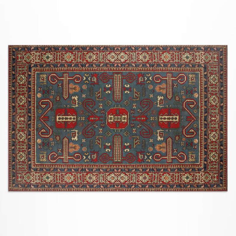 Winylowy Chodnik Zewnętrzny Wallfluent 80x120 cm Bliski Wschód wzór orientalny 1 szt.