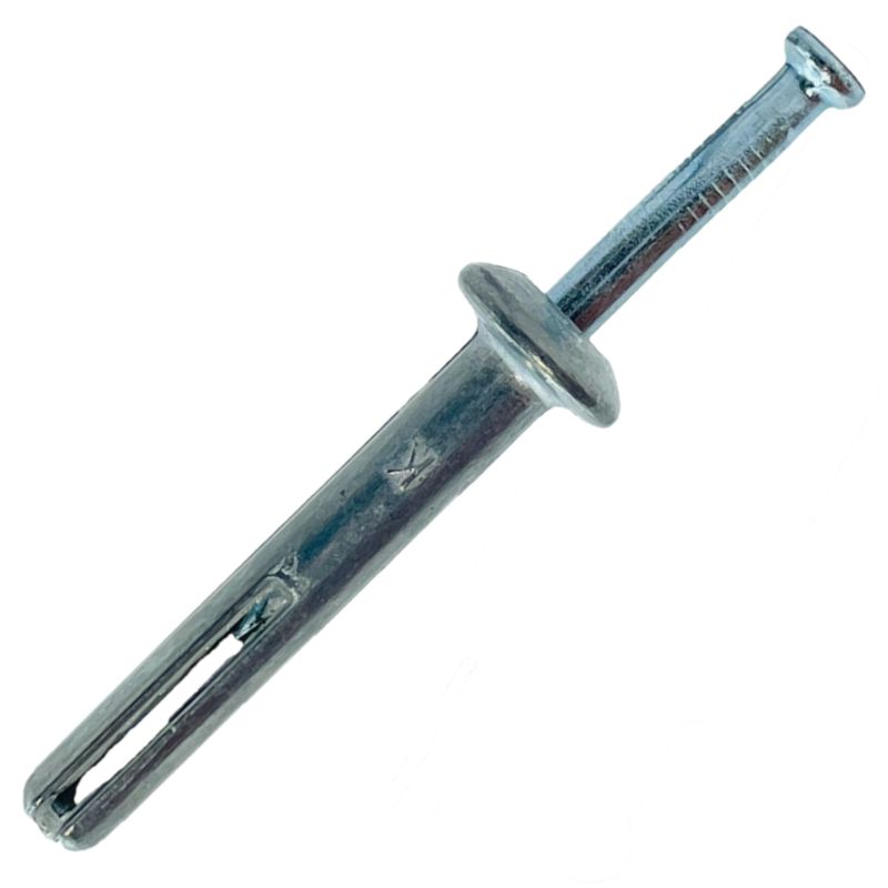 Kołki Koelner metalowe wbijane rozporowe DO BETONU KMW 6x40 mm PPOŻ 100 szt.
