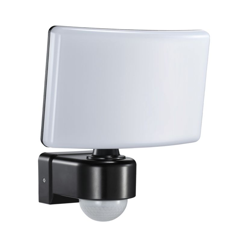 Naświetlacz LED MasterLED Melio 30W IP65 4000K z czujnikiem PIR lampa zewnętrzna halogen czarny 1 szt.