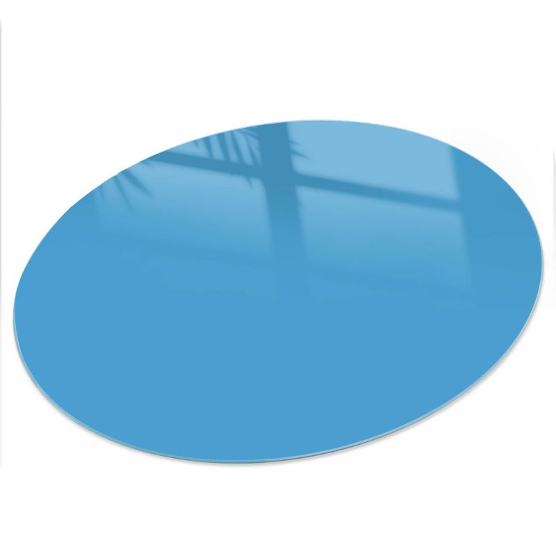 Blat Do Stołu ArtPrintCave fi80cm Błękit wody - Blat Szklany Okrągły 1 szt.