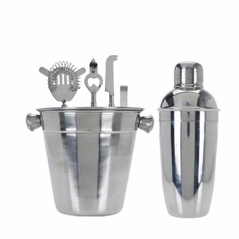 Zestaw barmański Excellent Houseware stal nierdzewna 6 el. 21 cm/15 cm 1 szt.