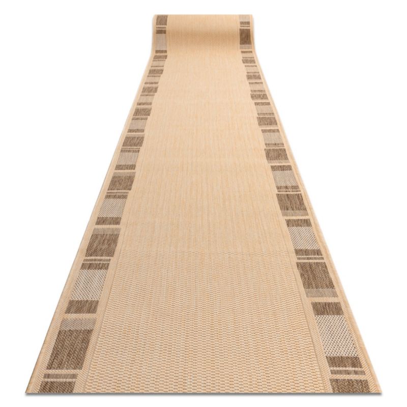 Chodnik RugsX 100x770 cm beż 243795 1 szt.