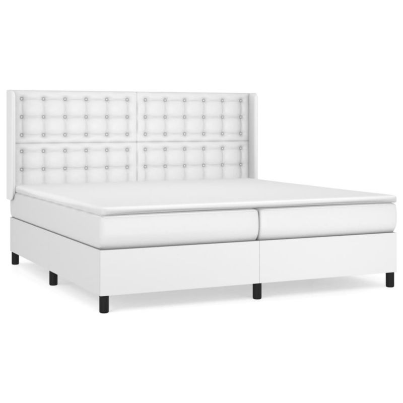 Łóżko kontynentalne WaszeMeble 200x200 cm białe WM-3132520 1 szt.