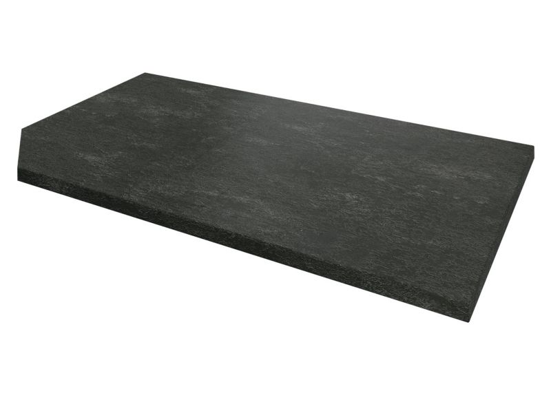 Blat kuchenny MIRJAN 24 30 cm lewy metaliczny brąz 1 szt.