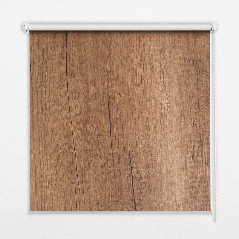 Roleta Dekoracyjna Tulup 100x140 cm Drewno Montaż do ściany/sufitu 1 szt.