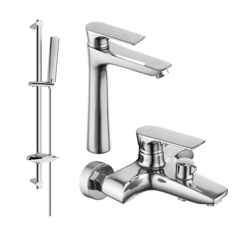 Zestaw wannowy Mexen Axel chrom 73813DB72-00 1 szt.