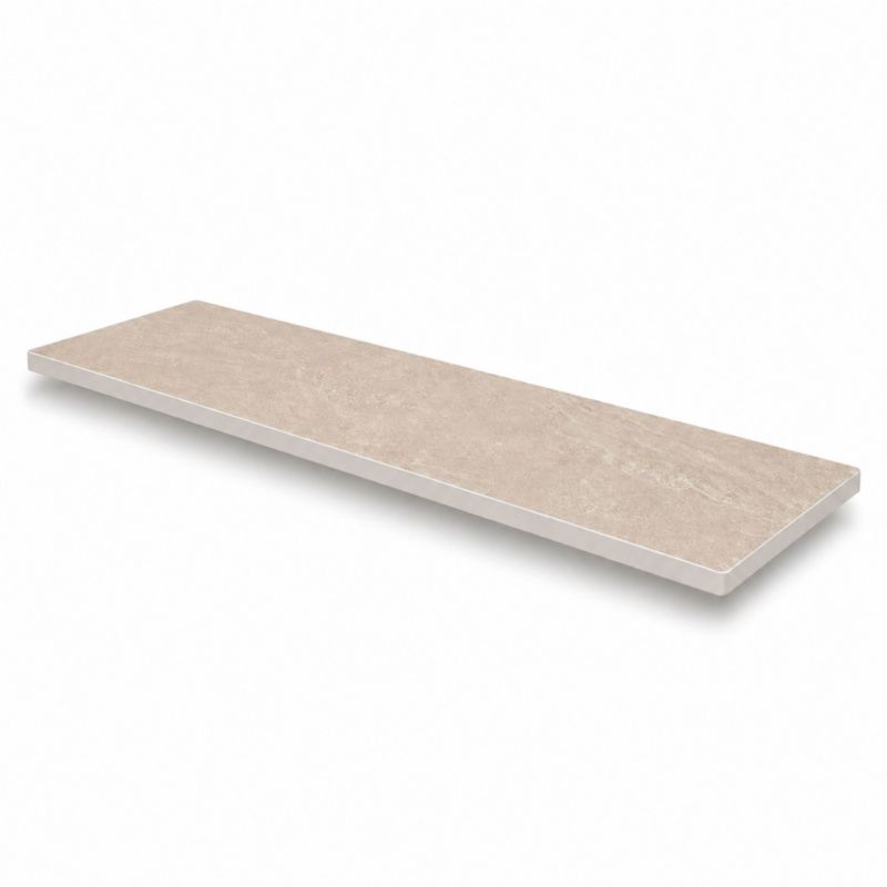 Półka łazienkowa KOLM wodoodporna HPL 12 mm Piaskowiec K749LV 80x15 cm 1szt.
