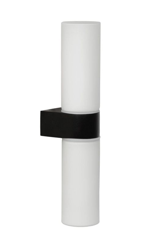 Kinkiet ścienny Lucide Jesse czarno-biały 2 x G9 x 33W IP44 wym: 29 x 5,5 x 8 cm - 1 szt.