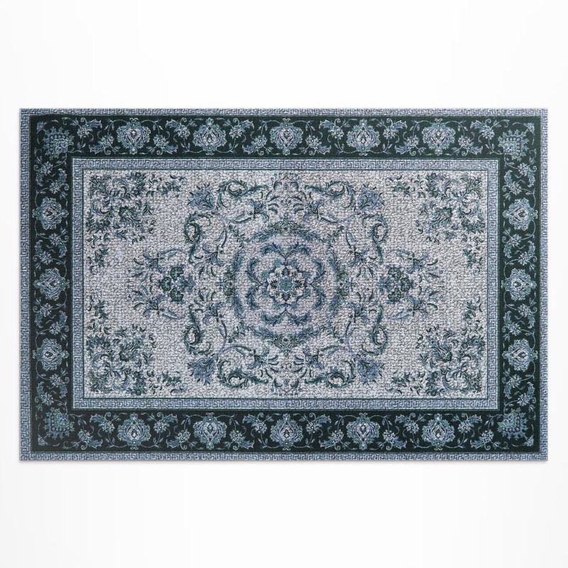 Zewnętrzny Dywan Winylowy Wallfluent 140x210 cm Klasyczny styl perski motywy roślinne 1 szt.