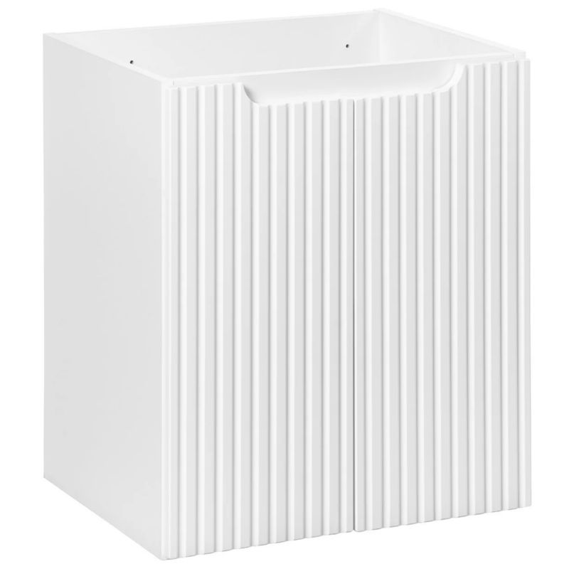 Szafka pod umywalkę Furnidea 50 cm biała frezowany front Nova 1 szt.