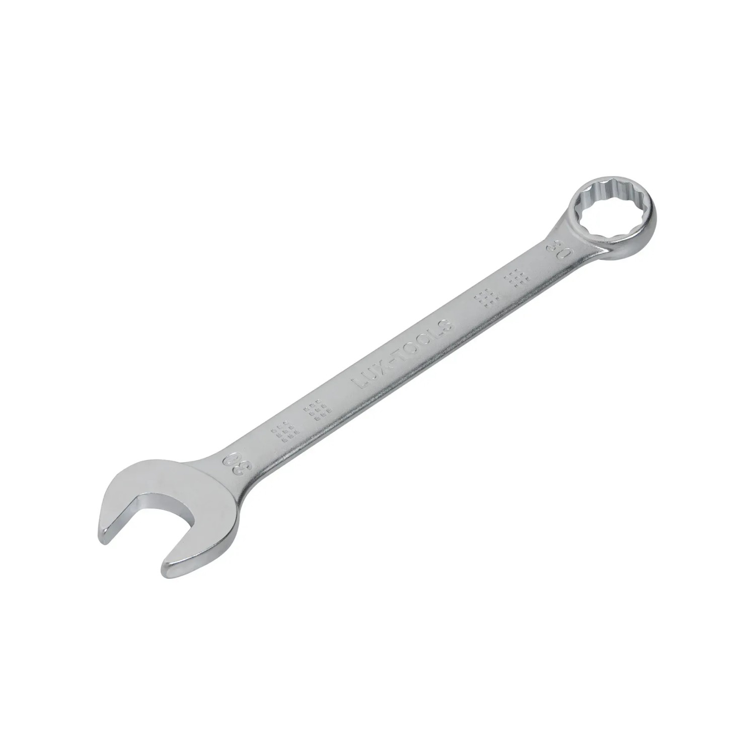 LUX-TOOLS Klucz płasko-oczkowy - 30 mm