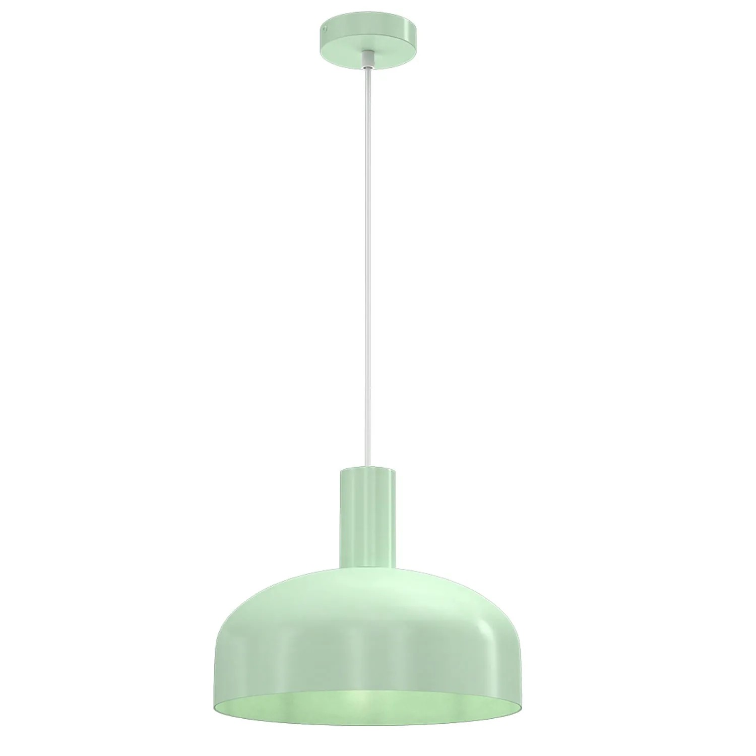 MiLAGRO Lampa wisząca Visby 1x15W LED E27 miętowa