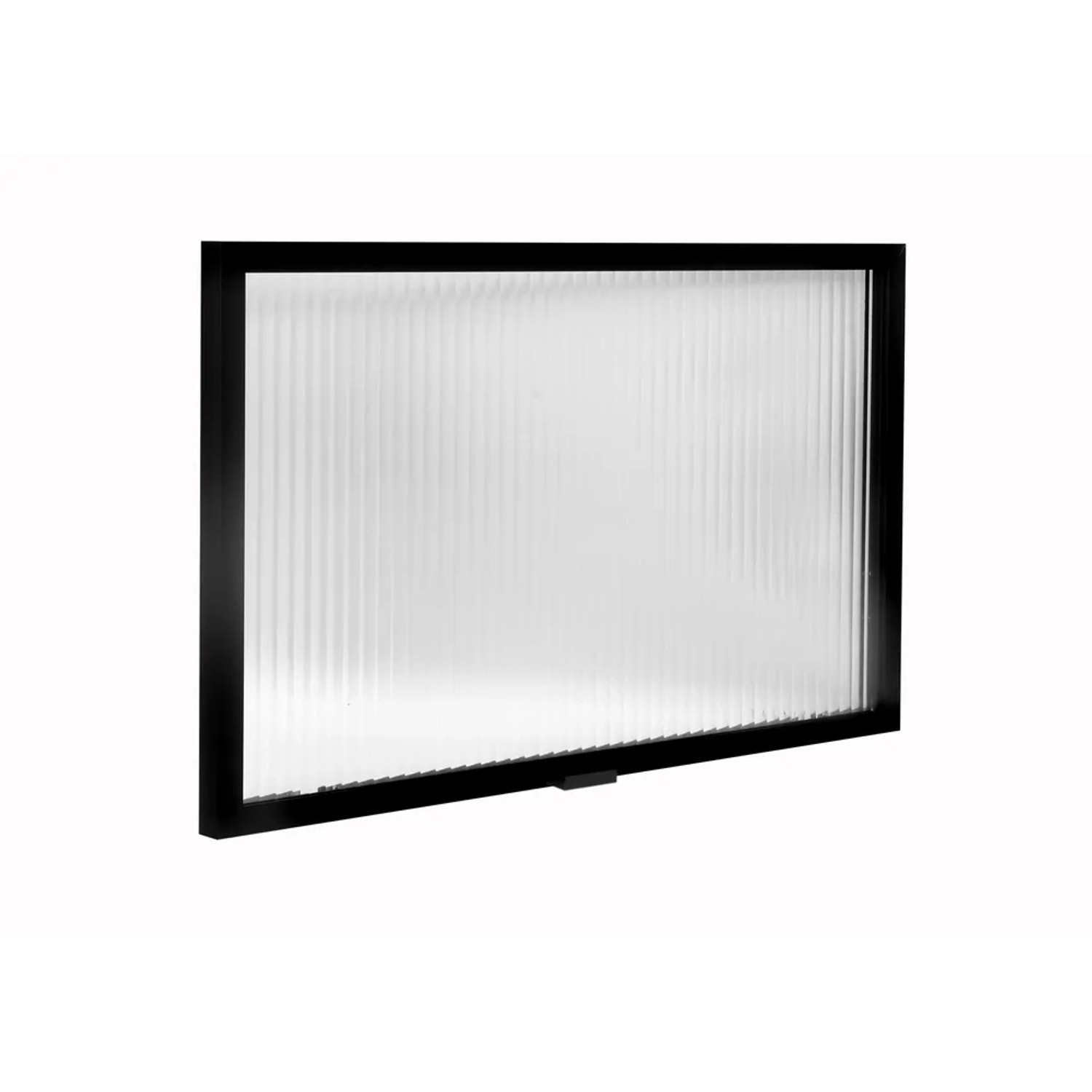 Cordia Front kuchenny BRW 50 cm okap czarny szkło Flutes