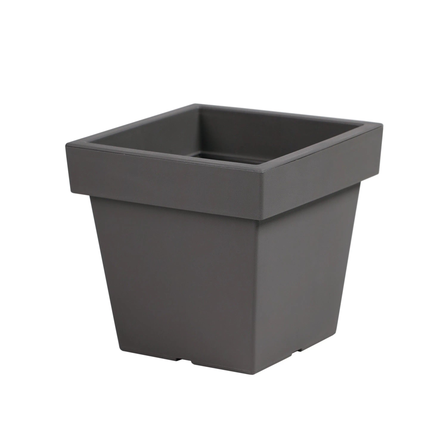 Prosperplast Doniczka plastikowa Lofly Low 19,3 cm 4,5 l kamienny szary