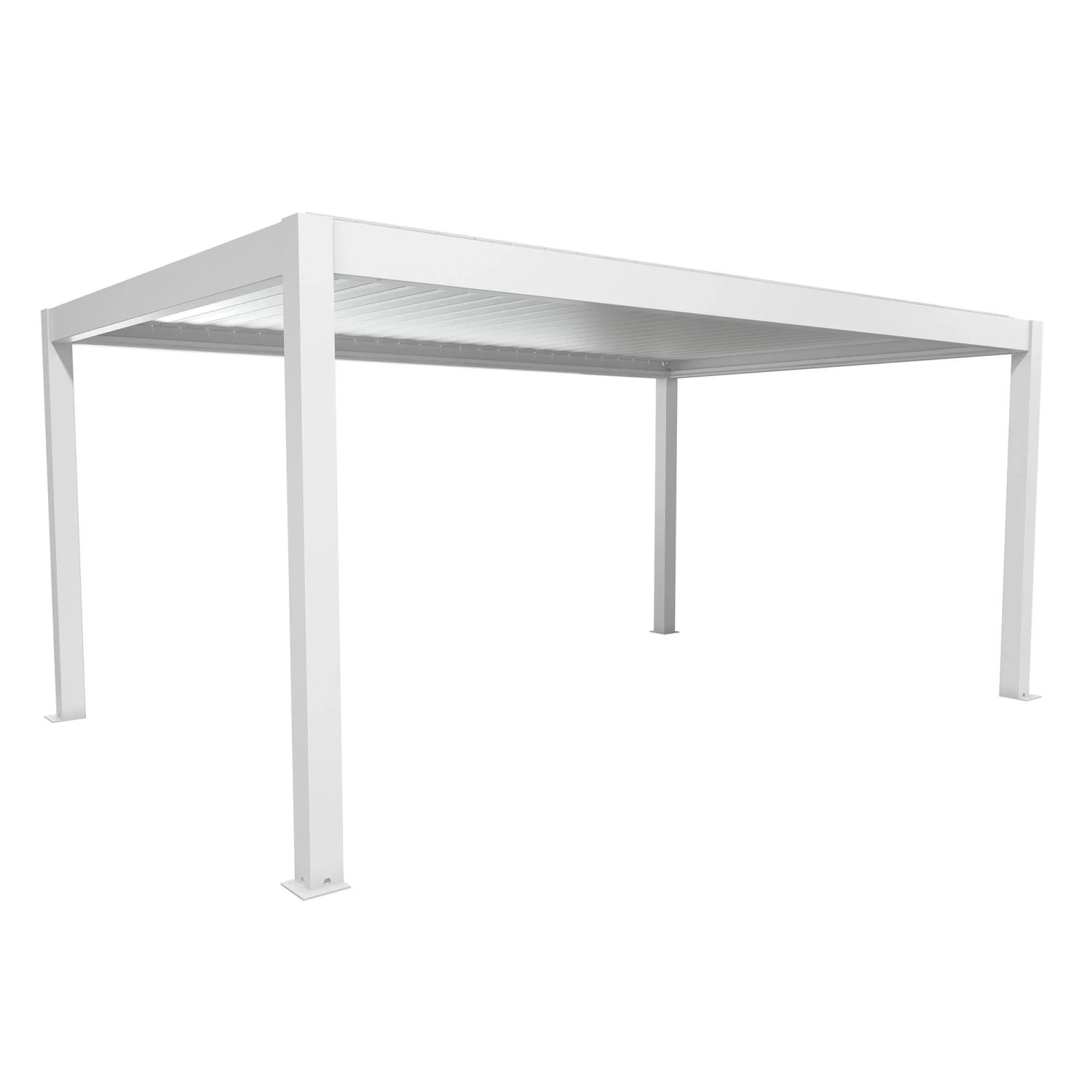 Biohort Pergola 5,5 m x 3,5 m Biało-Srebrna