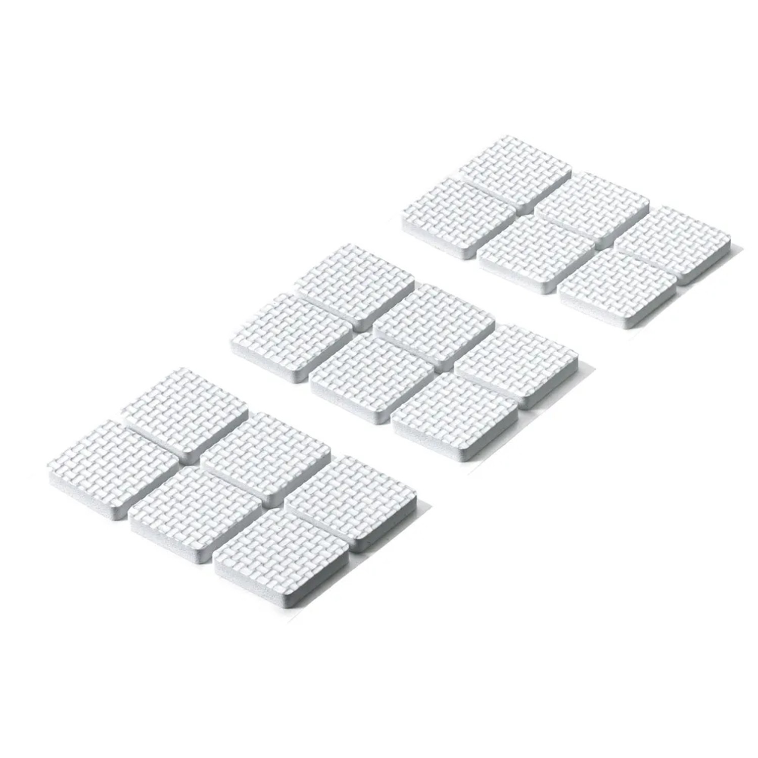 Hettich Podkładki pianka EVA białe 28x28x5mm 18szt