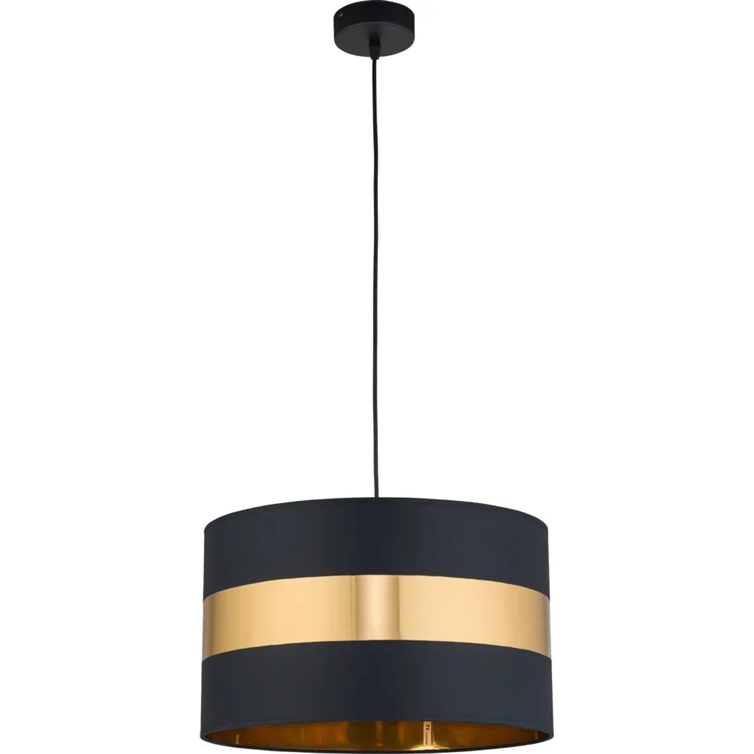 TK Lighting Lampa wisząca PARIS GOLD złota śr. 50 cm E27