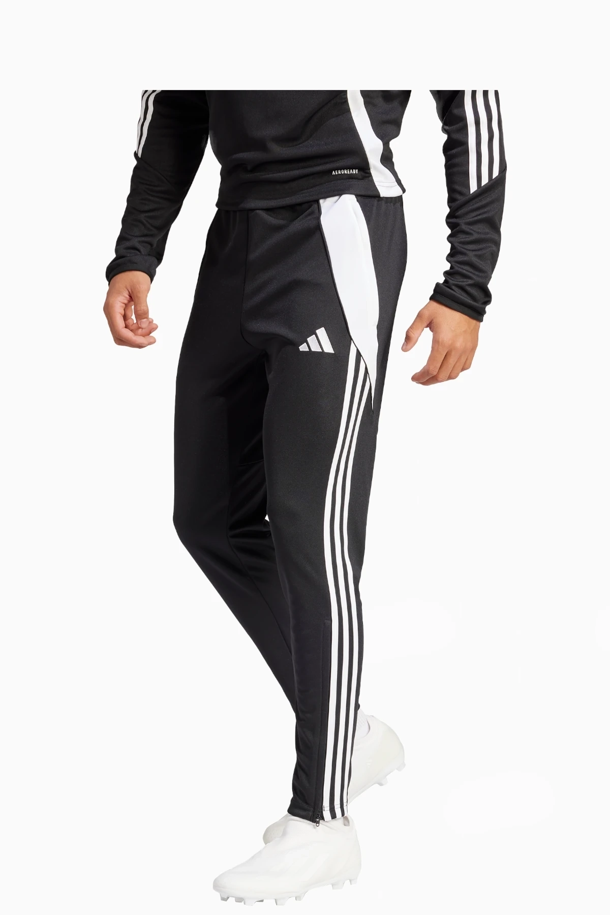 Spodnie treningowe adidas Jeziorak Iława - Czarny
