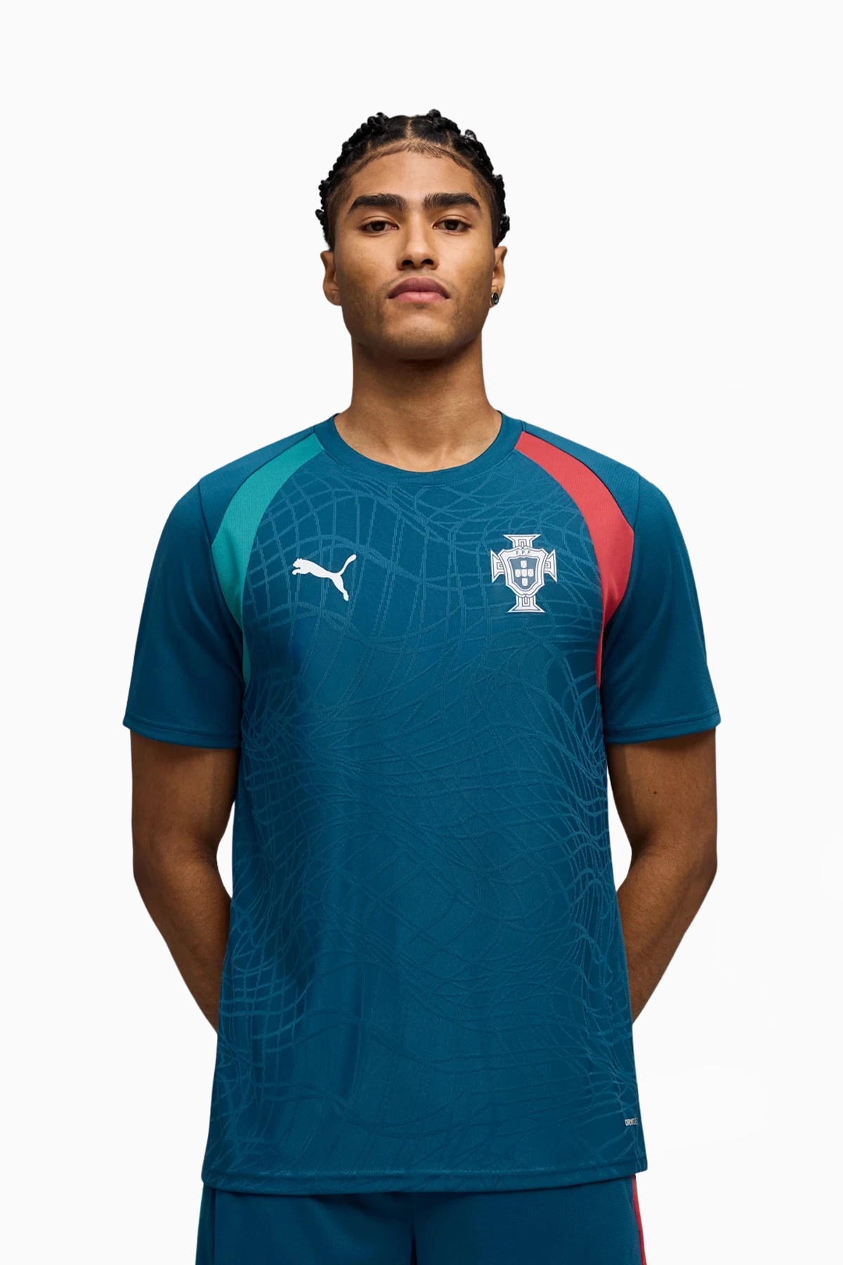 Koszulka Reprezentacji Portugalii Puma 2026 Training - Niebieski