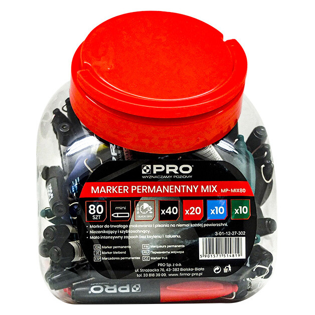 Marker permanentny Mix PRO