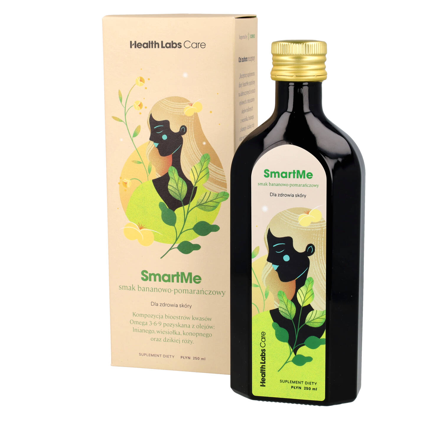 Health labs care smartme, bananowo-pomarańczowy, 250 ml