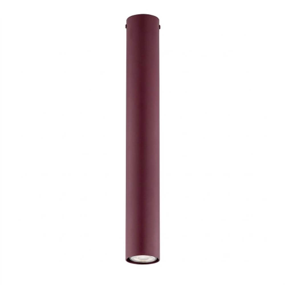 Emibig Tecno lampa podsufitowa 1x10 W burgund 1818/1L