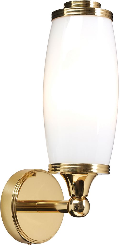 Elstead Lighting Eliot kinkiet 1x3 W mosiądz polerowany BATH-ELIOT1-PB