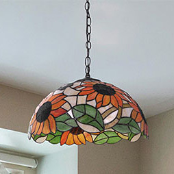 Kaja Sunflower lampa wisząca 1x20 W multikolor K-P16814