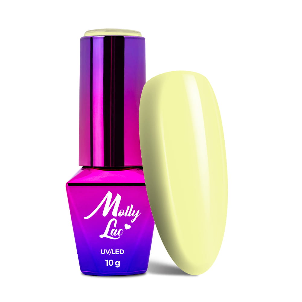 Lakier hybrydowy LED/UV Gel Polish MollyLac Cocktails & Drinks Nr 11 Mojito 10 g