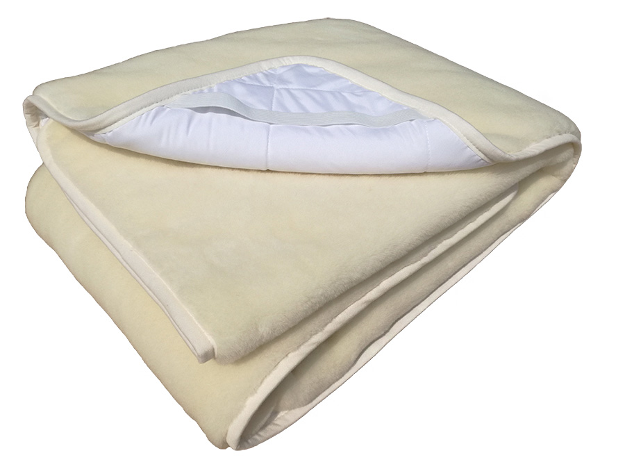 podkład wełniany kaszmir gładki 200x220 (+-5cm)