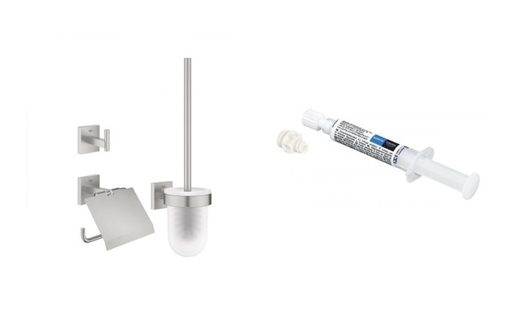 Darmowa Dostawa - Zestaw akcesoriów supersteel Grohe Start Cube abset11103
