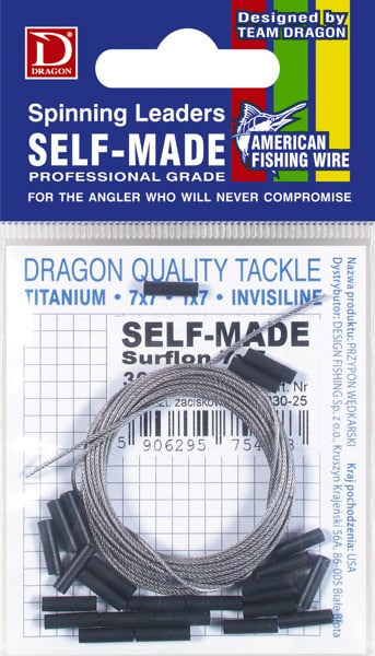 Dragon przypon AFW 30kg Self Made Surflon 2,5m