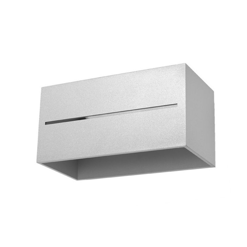 Kinkiet Pure Lume LUPINO szary 2xG9x40W IP20 wym:10x20x20cm - 1 szt.