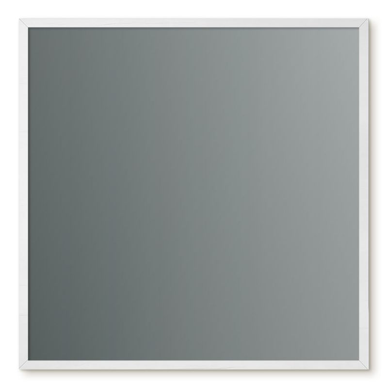 Tablica Do Magnesów Tulup 50x50 cm Gradient niebieski - Biała rama Do salonu, biura 1 szt.