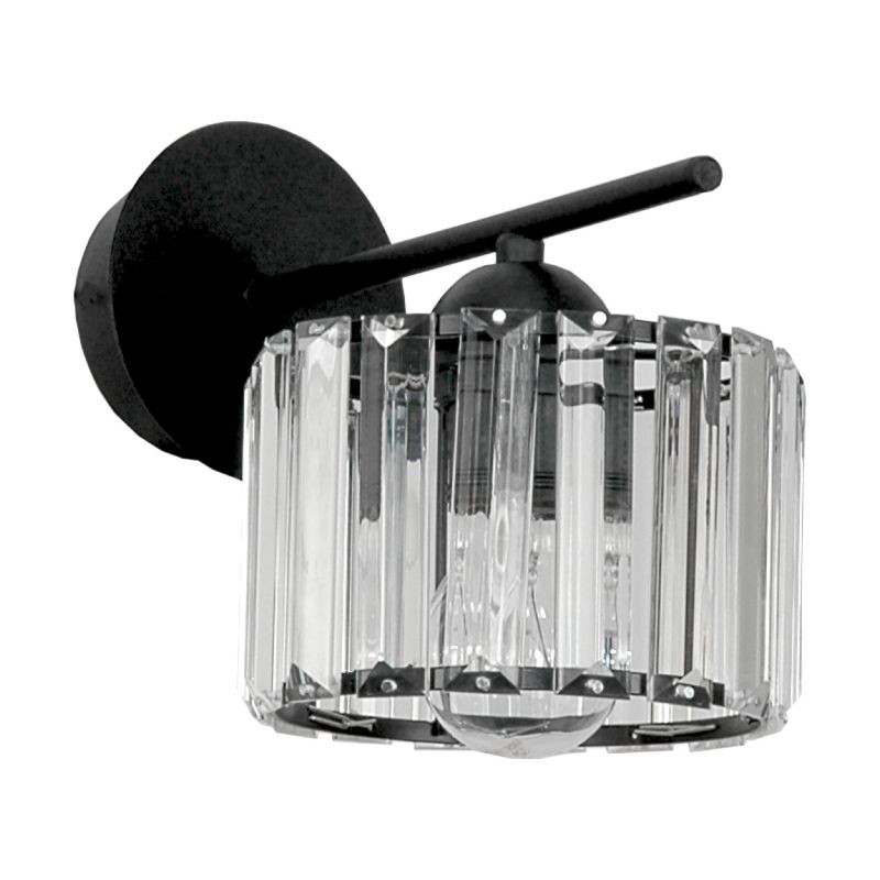 Kinkiet Łazienkowy Ścienny EDYLIT Nad Lustro Kryształowy Klosz Glamour Led 1xE27 APULLA 15-103 1 szt.