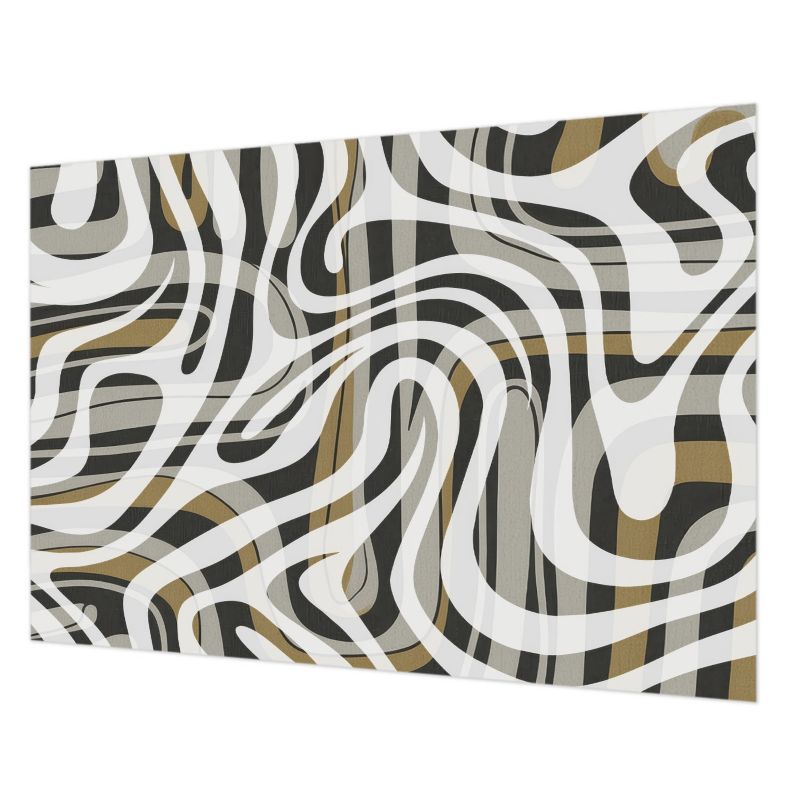 Tapeta Do Sypialni Tulup 208x146 cm Abstrakcyjne Linie Do Salonu, Do Biura, Do Sypialni 1 szt.