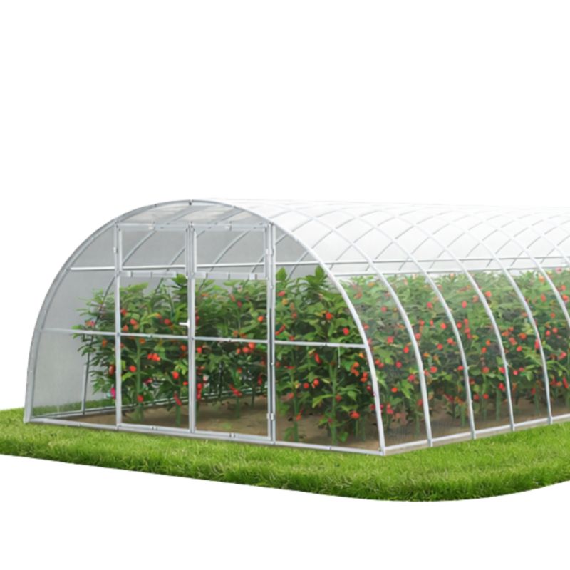 Szklarnia z poliwęglanu 48m² e-szklarnia.pl, 400x1200x213 cm, poliwęglan 4 mm, profile 20x40 mm - 1 szt