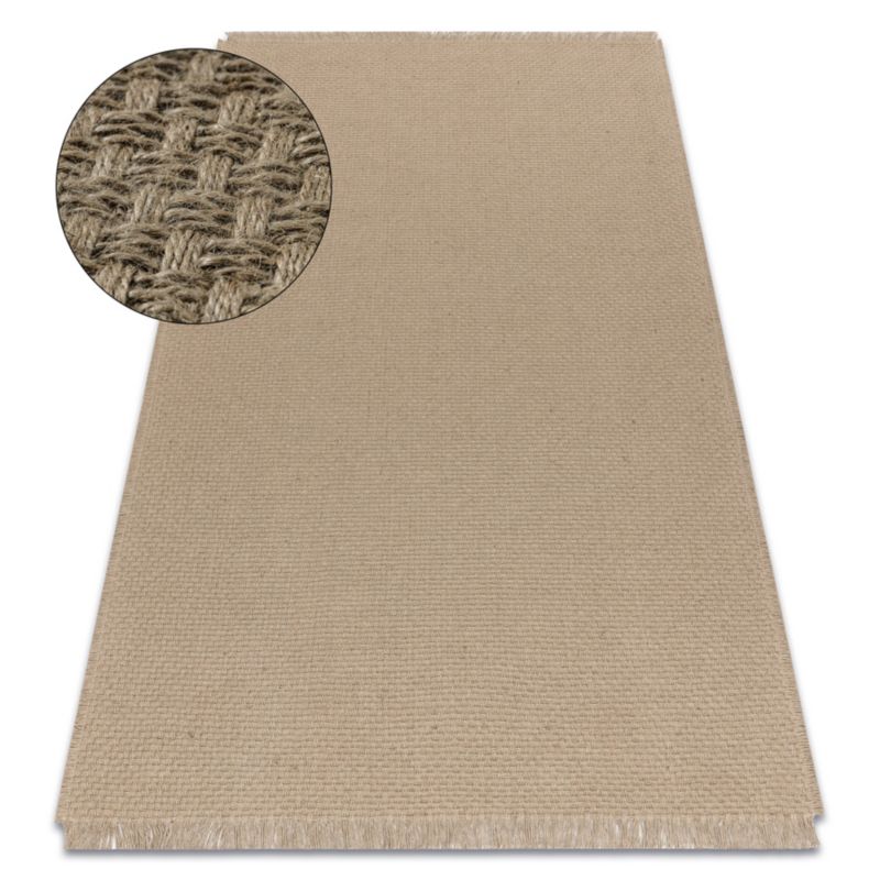 Dywan Jute RugsX 200x290 cm beż D1501 1 szt.