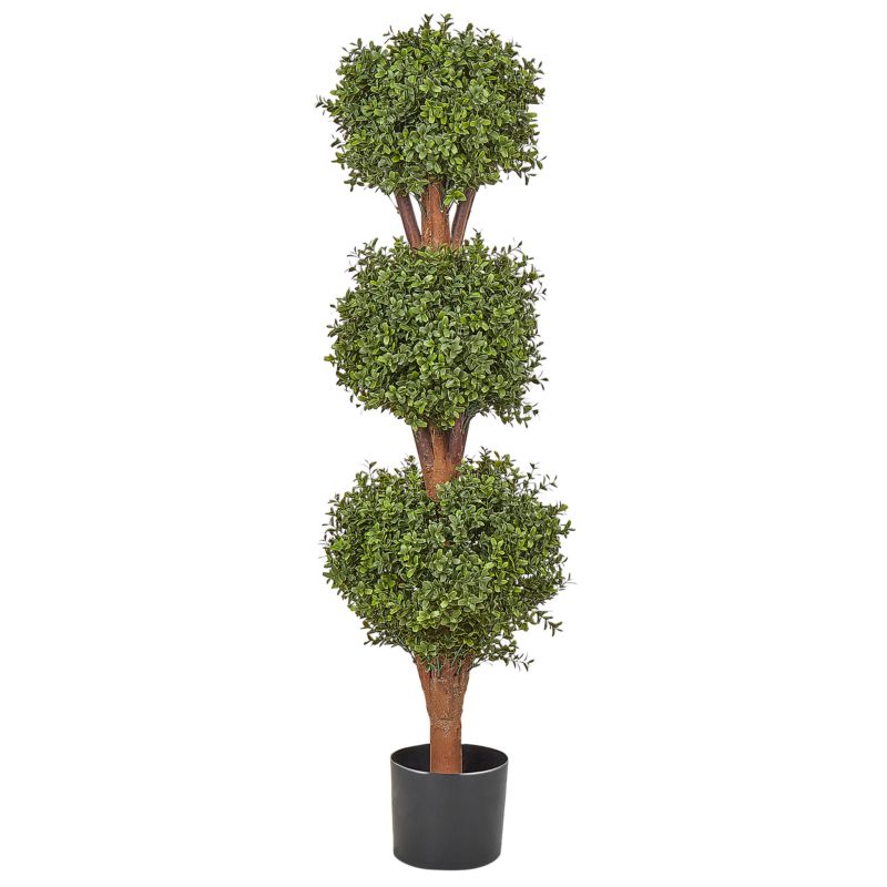 Sztuczna roślina Buxus ball tree 120 cm Zielony 1 szt.