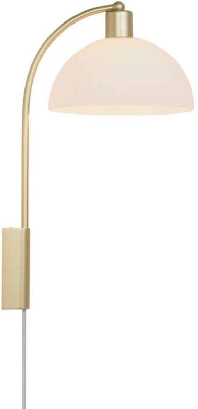 Kinkiet Nordlux Ellen złoty/biały 43cm E14 40W IP20 metal 1 szt.