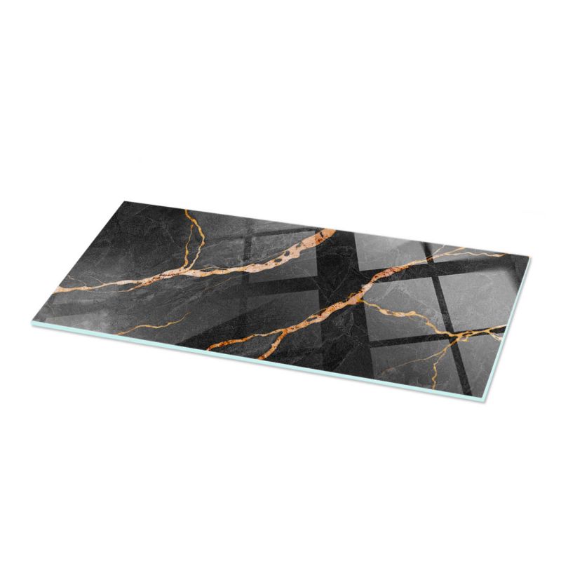 Blat Do Stołu ArtPrintCave 125x50 cm Marmurowy wzór z żyłami Stół Jadalniany Kuchnia Nowoczesny Design 1 szt.